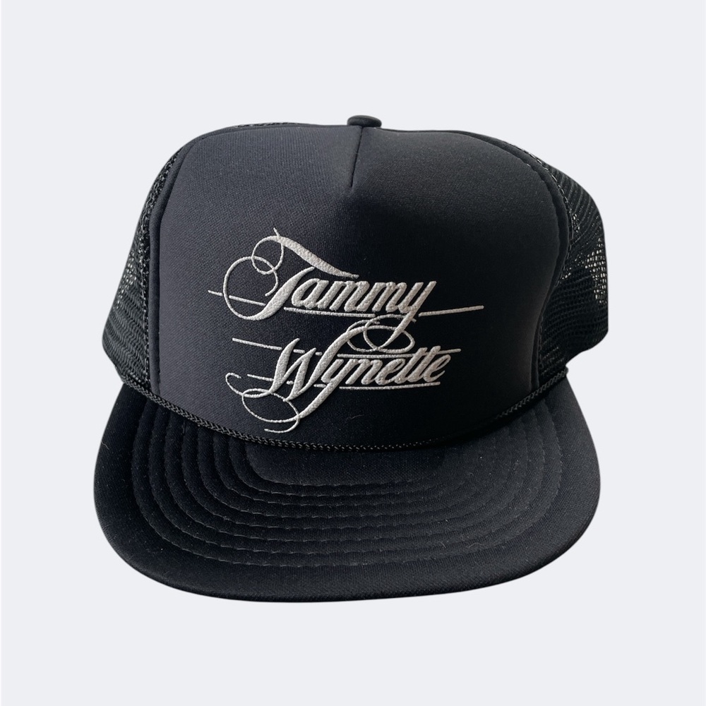 Tammy Wynette Black Trucker Hat